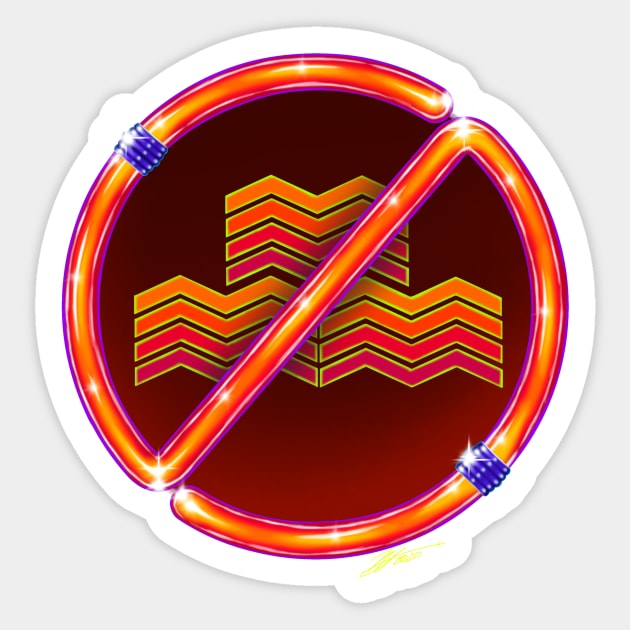 Anti-MMM Emblem Sticker by Signalsgirl2112